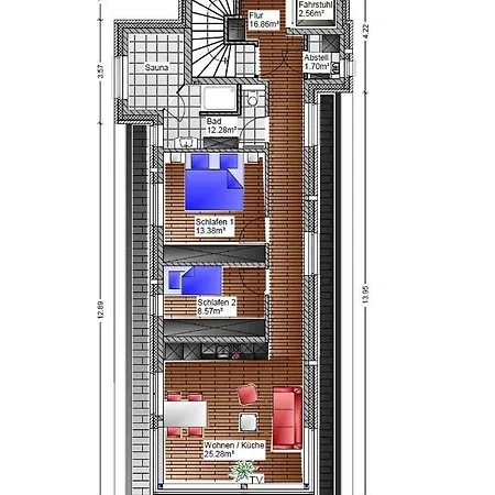Himmel Und Meer- Direkt Am Wasser Mit Hafenblick オルペニッツ