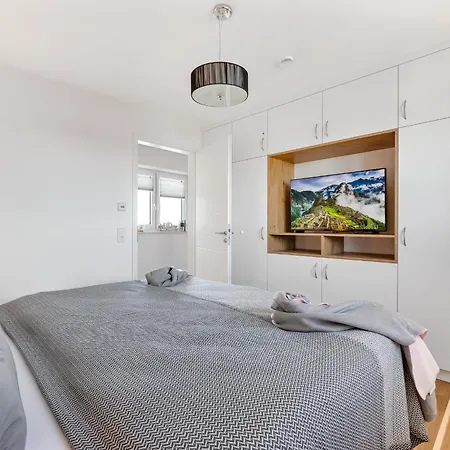 アパート Himmel Und Meer- Direkt Am Wasser Mit Hafenblick オルペニッツ