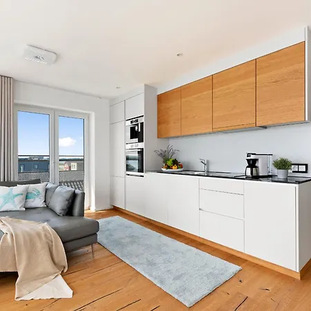 Himmel Und Meer- Direkt Am Wasser Mit Hafenblick *