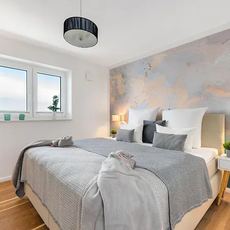 アパート Himmel Und Meer- Direkt Am Wasser Mit Hafenblick