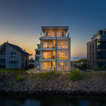 アパート Himmel Und Meer- Direkt Am Wasser Mit Hafenblick *